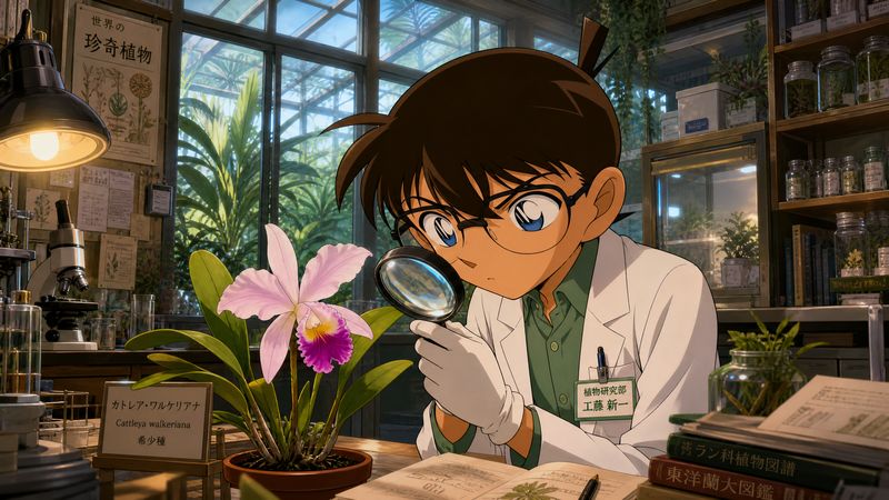 91植物视频-珍稀兰花观察记录